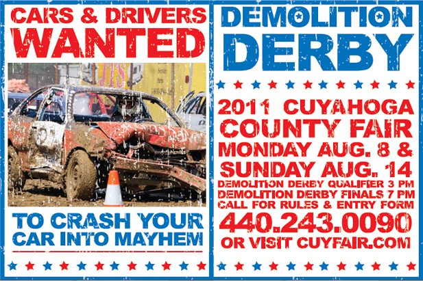 Cuyahoga County Fair Demolition Derby