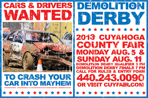 Cuyahoga County Fair Demolition Derby