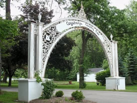 Victory Arch at the Cuyahoga County Fairgrounds