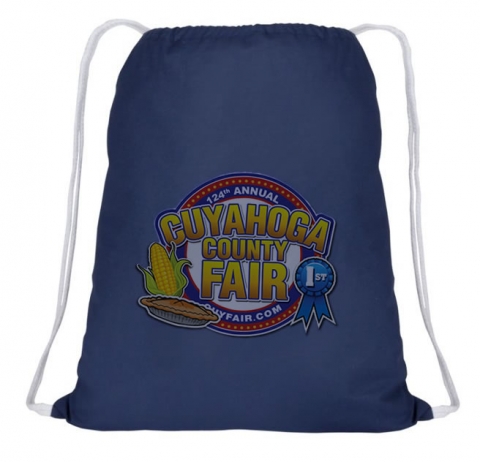 Build your own drawstring backpack at the Cuyhoaga County Fair